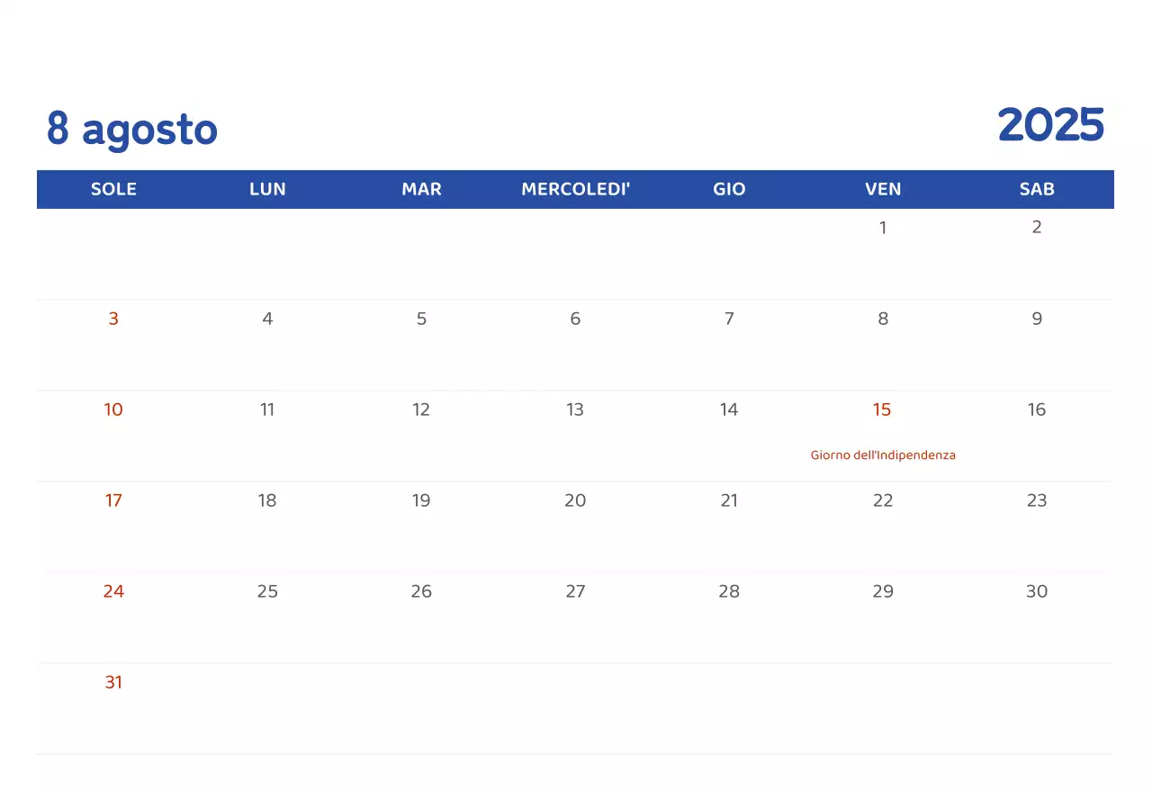Calendari con illustrazioni colorate ed emozionali