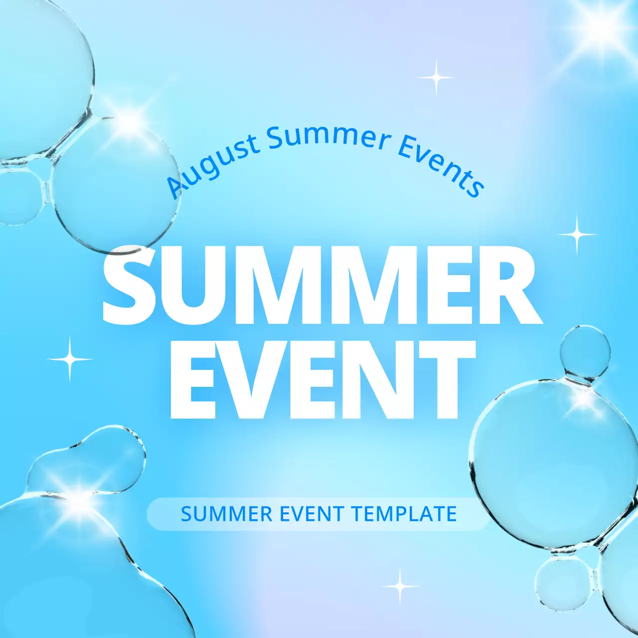 Blue Trendy Summer Promotion Instagram Carousel