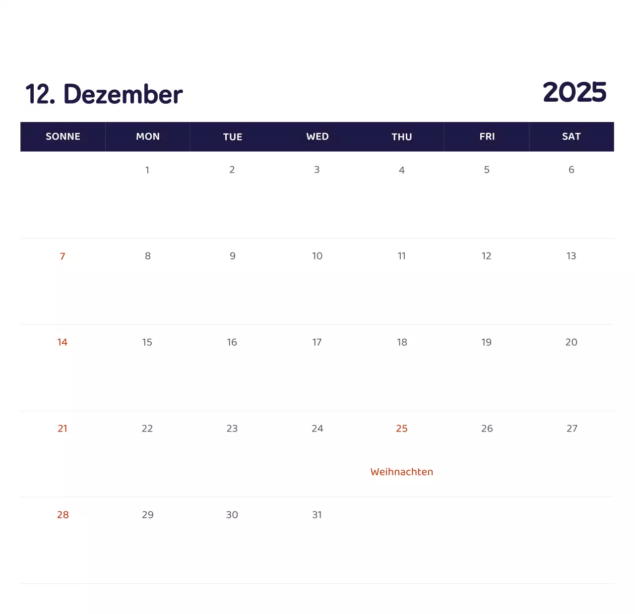 Kalender mit farbenfrohen und emotionalen Illustrationen