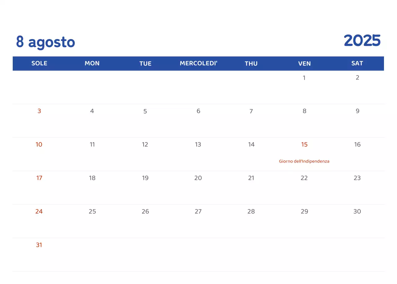 Calendari con illustrazioni colorate ed emozionali