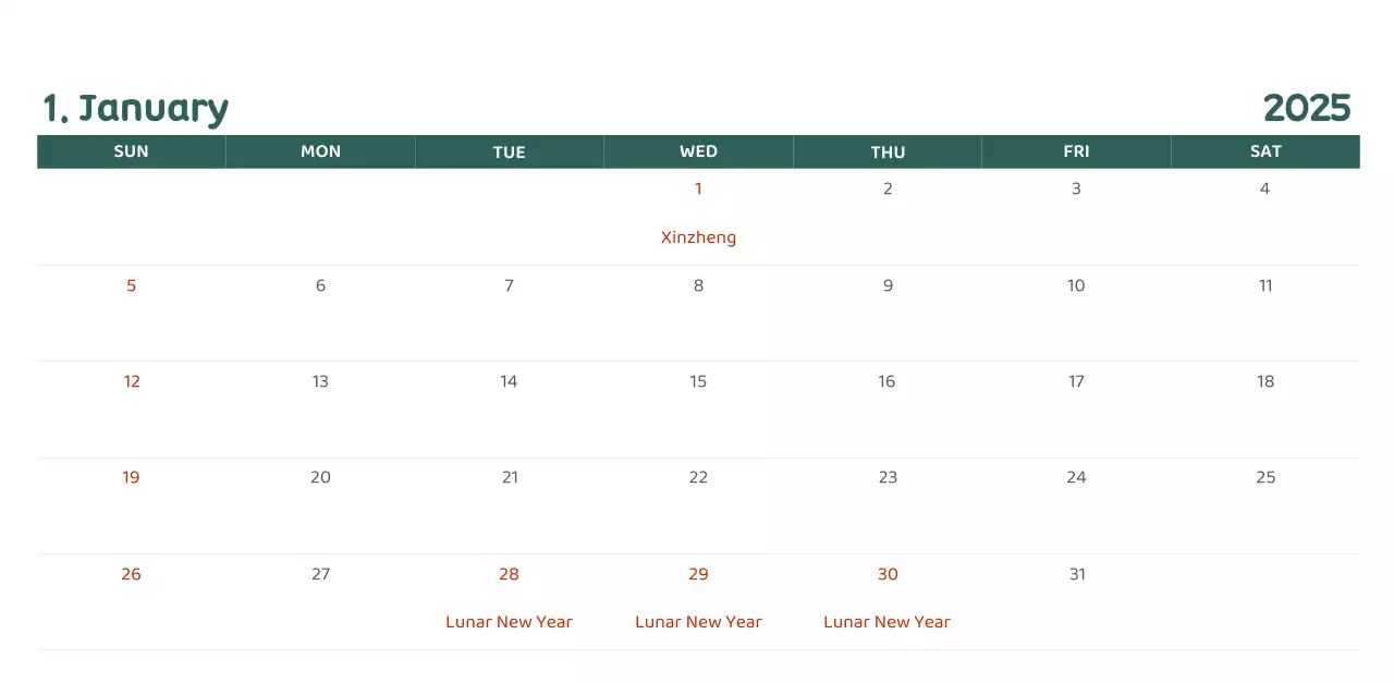 Calendars with colorful, emotional illustrations