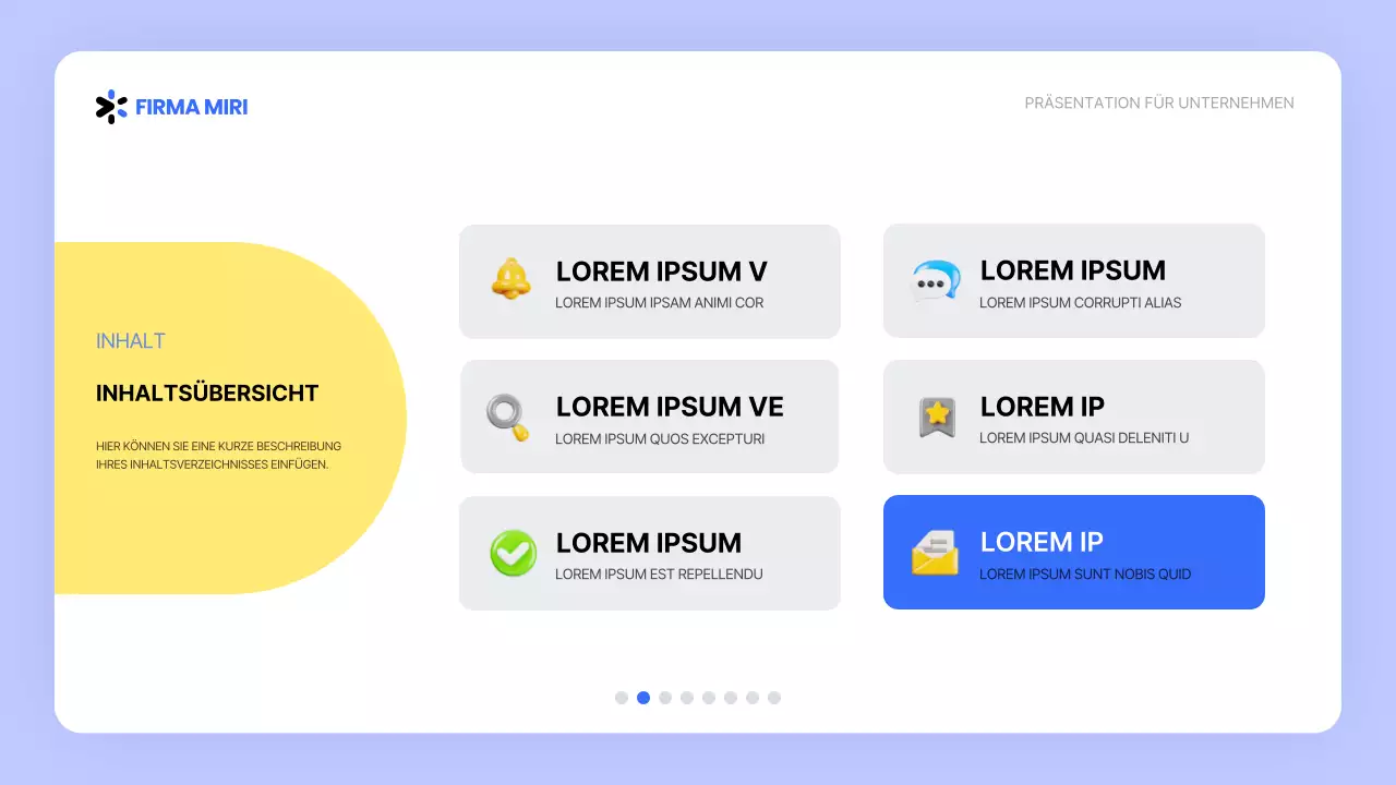 Leitfaden für Programme im weißen und blauen UI-Stil