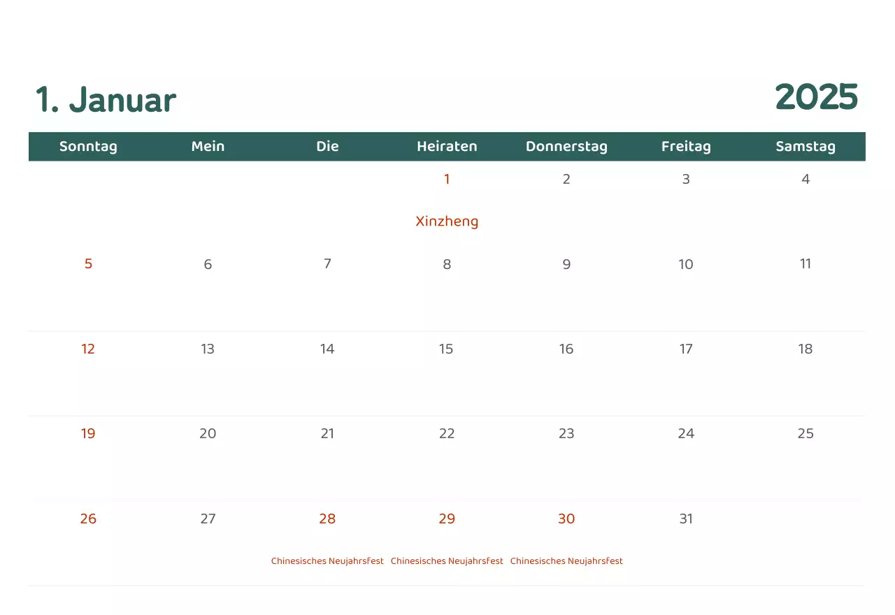 Kalender mit farbenfrohen und emotionalen Illustrationen