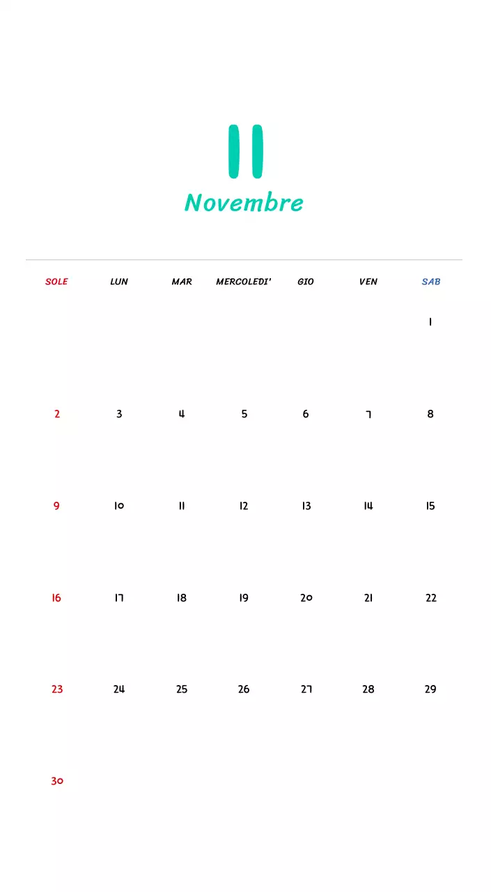 Calendario di Capodanno con simpatiche illustrazioni