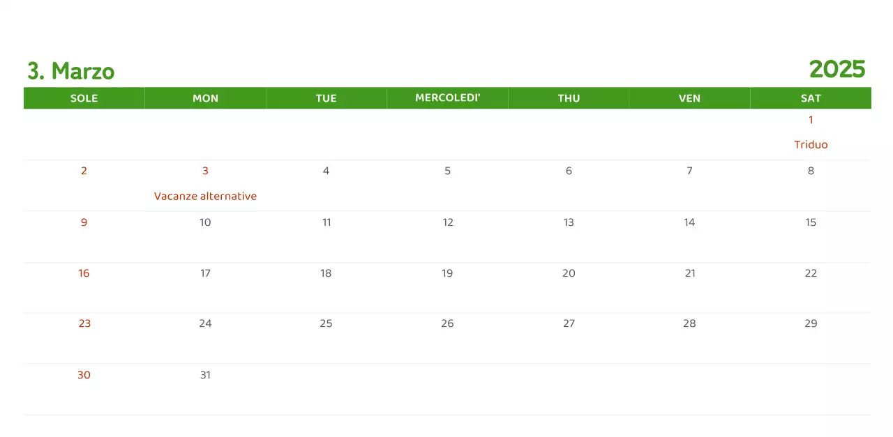 Calendari con illustrazioni colorate ed emozionali