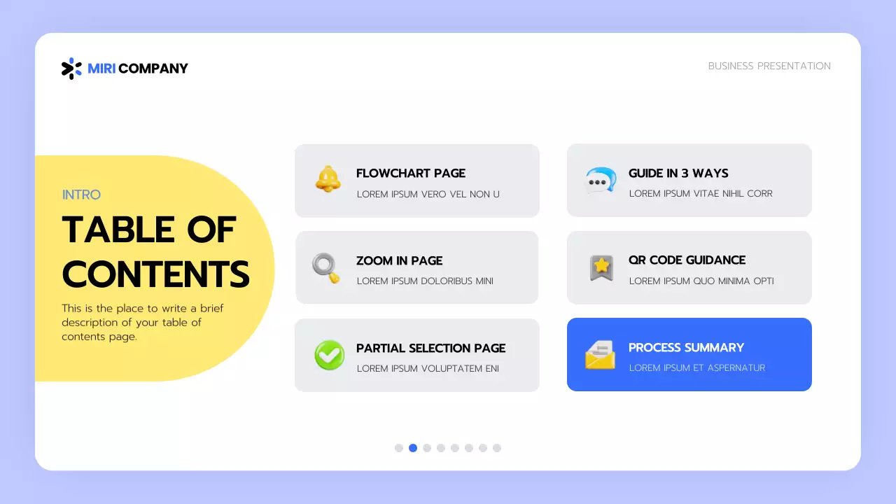 Blue Modern Business Guide Presentation