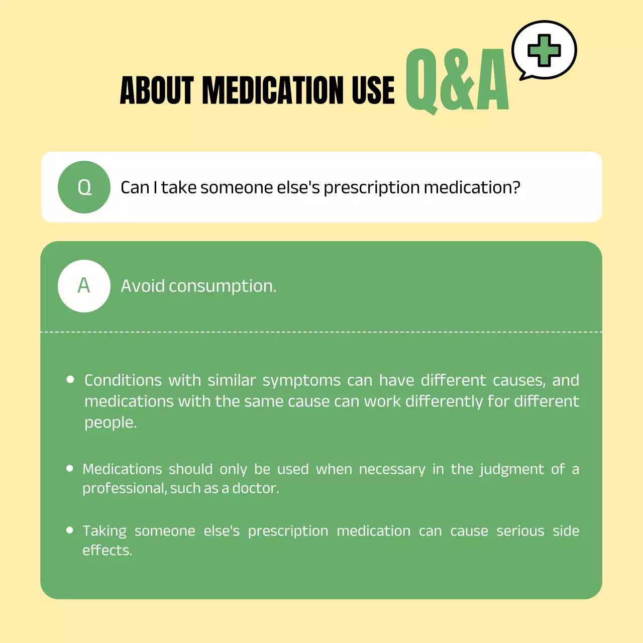 Green Minimal Medication Guide Instagram Carousel