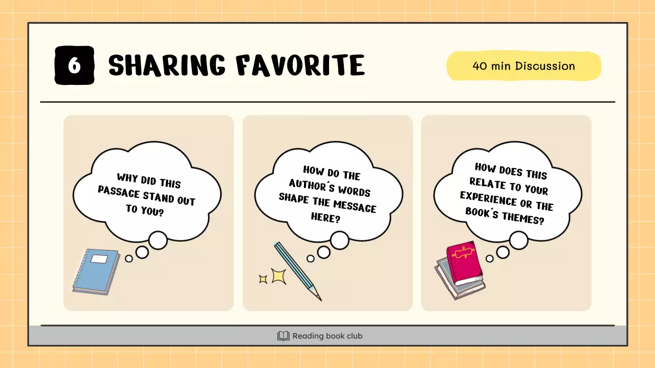 Beige Simple Reading Guide Presentation