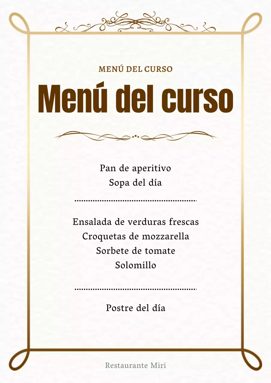 Una colección de modernos paneles de menú de restaurante en azul claro