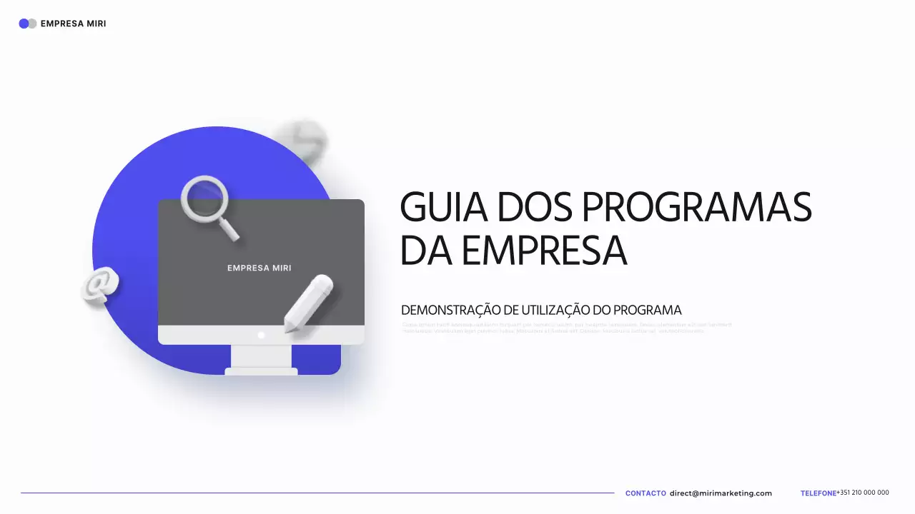 Um guia simples de programação a azul e branco