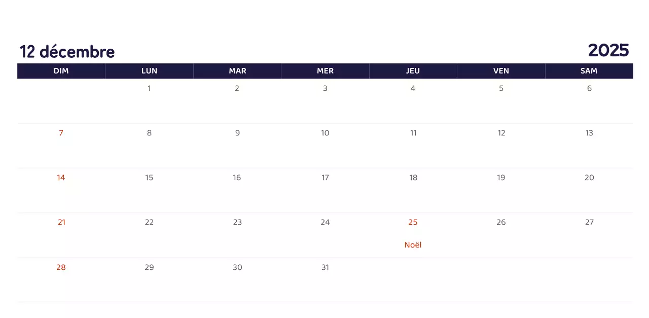 Calendriers avec illustrations colorées et émotionnelles