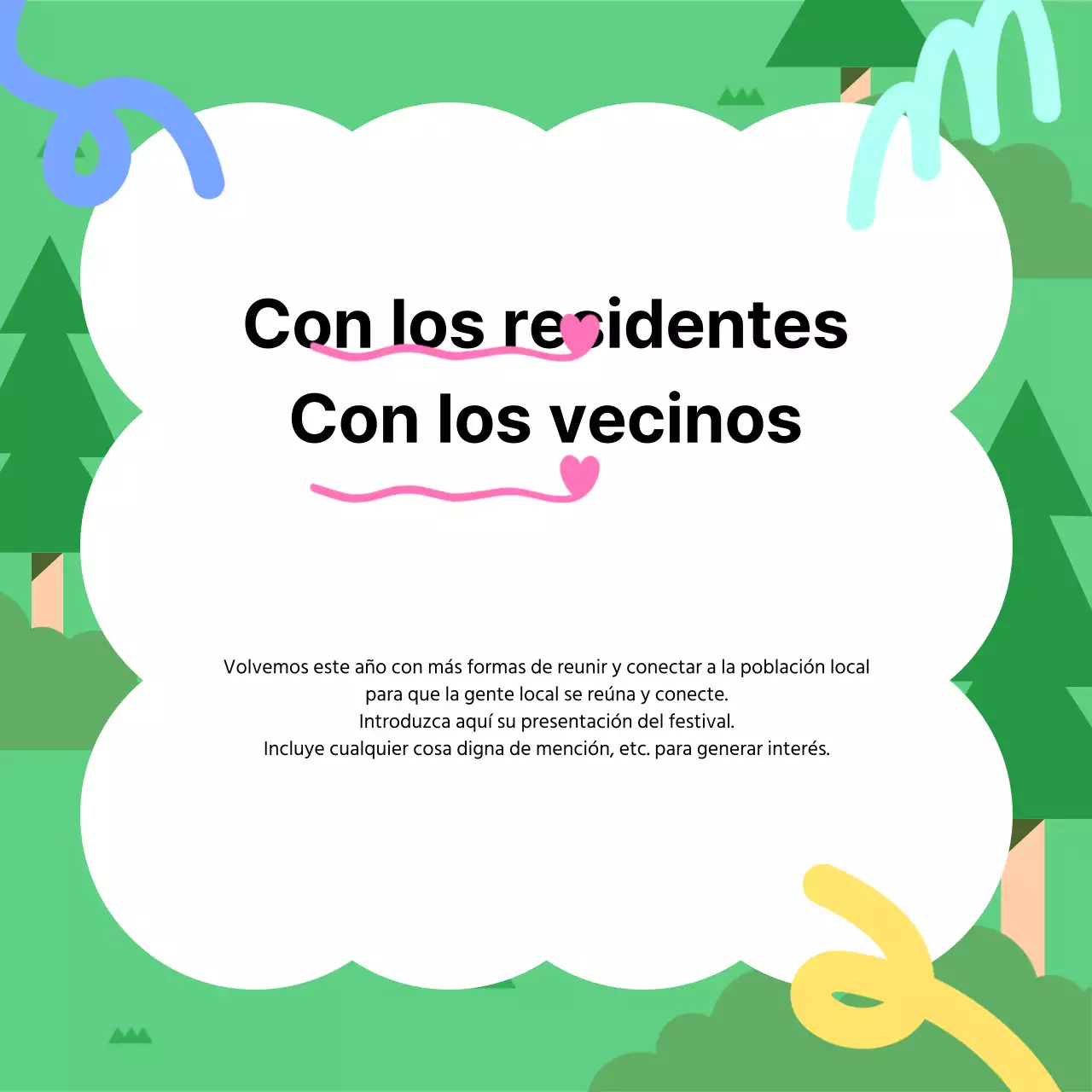 Promover la limpieza verde y negra de la Fiesta de la Unidad del distrito