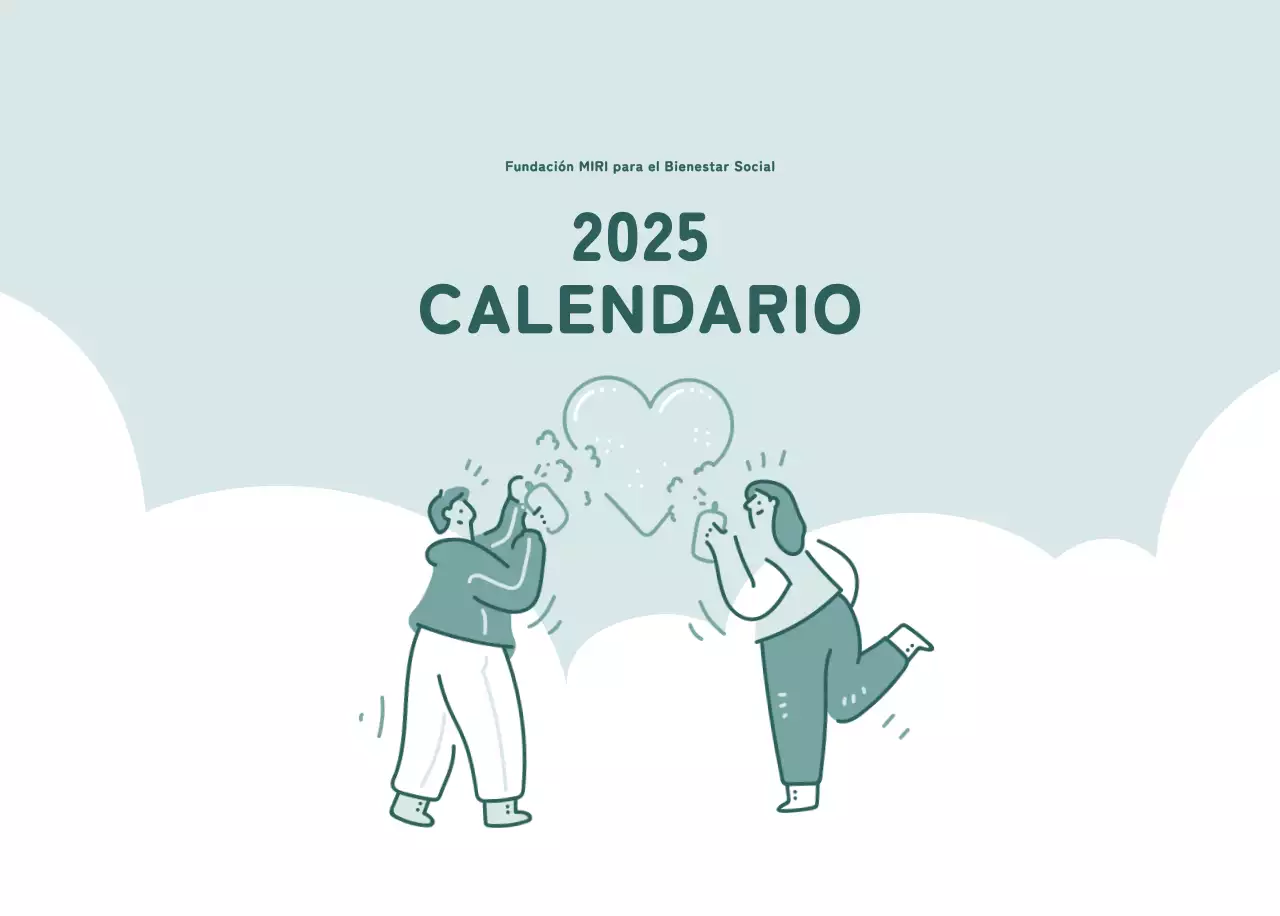 Calendarios con ilustraciones coloristas y emotivas