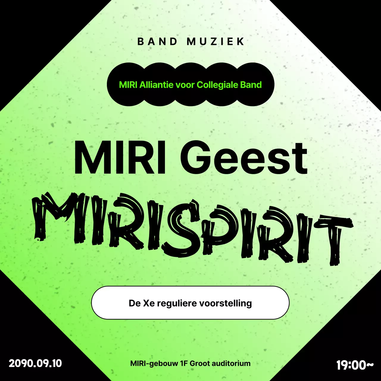 Regelmatige optredens van trendy zwarte en groene universiteitsclubs promoten