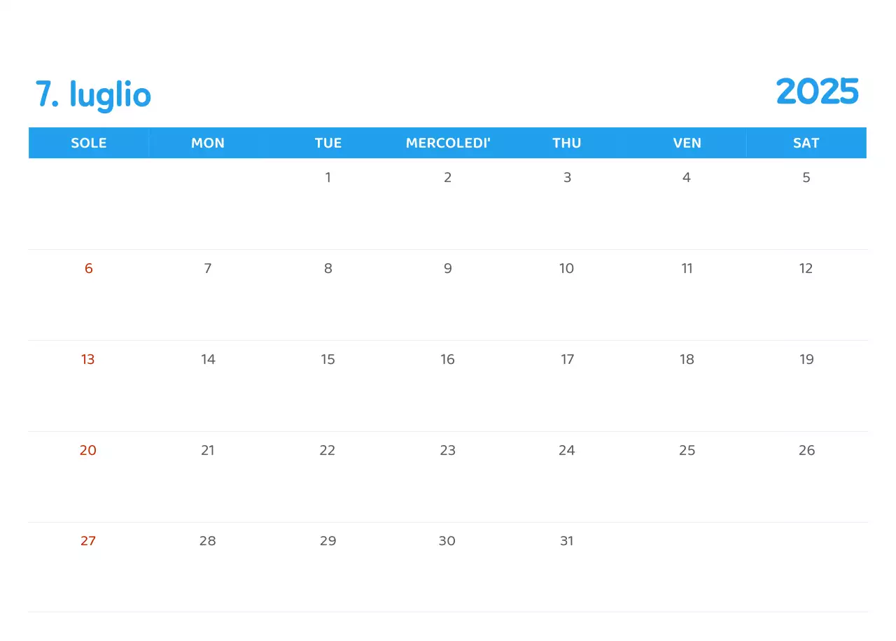 Calendari con illustrazioni colorate ed emozionali