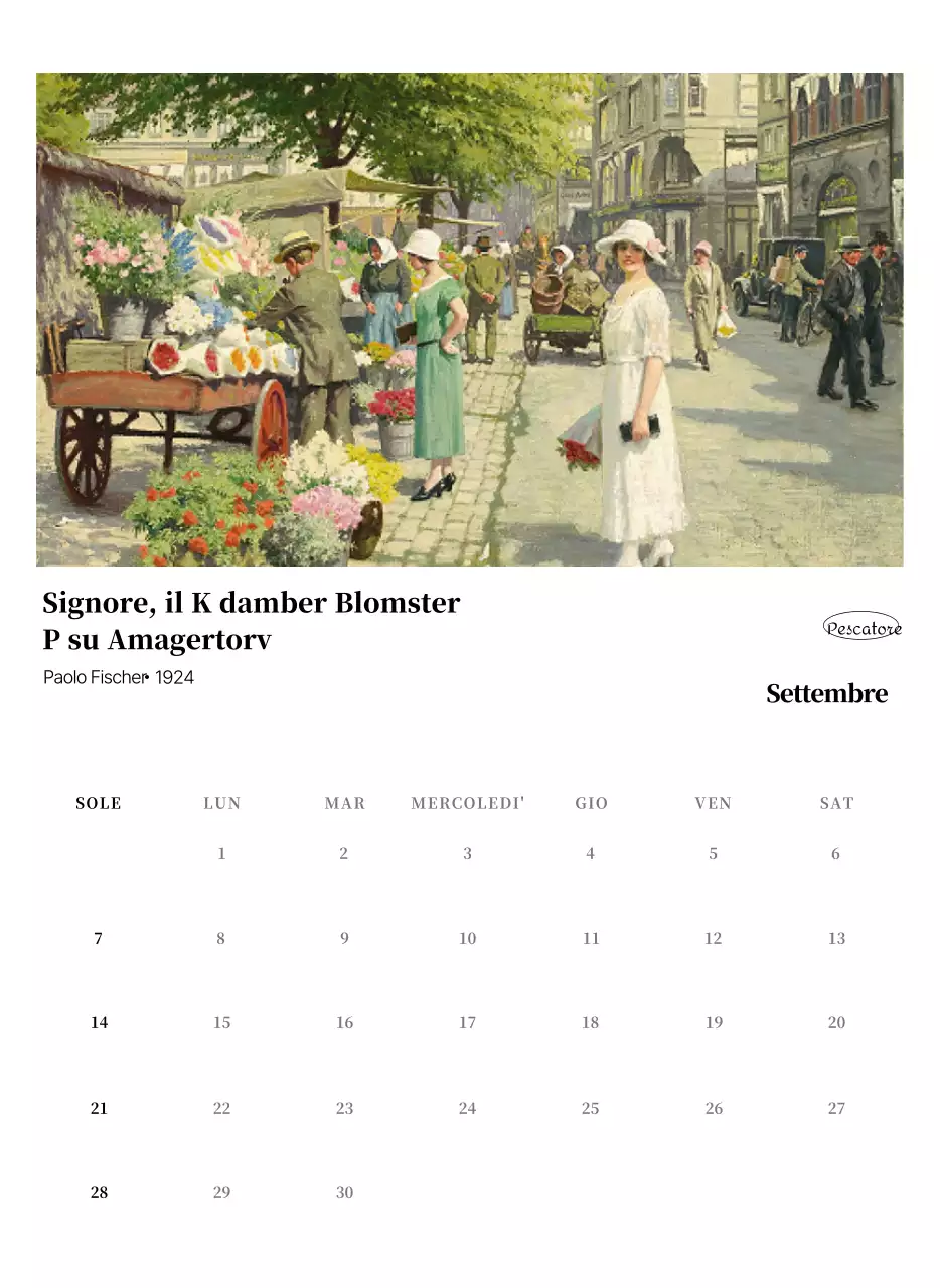 Un capolavoro semplice e classico in nero e grigio