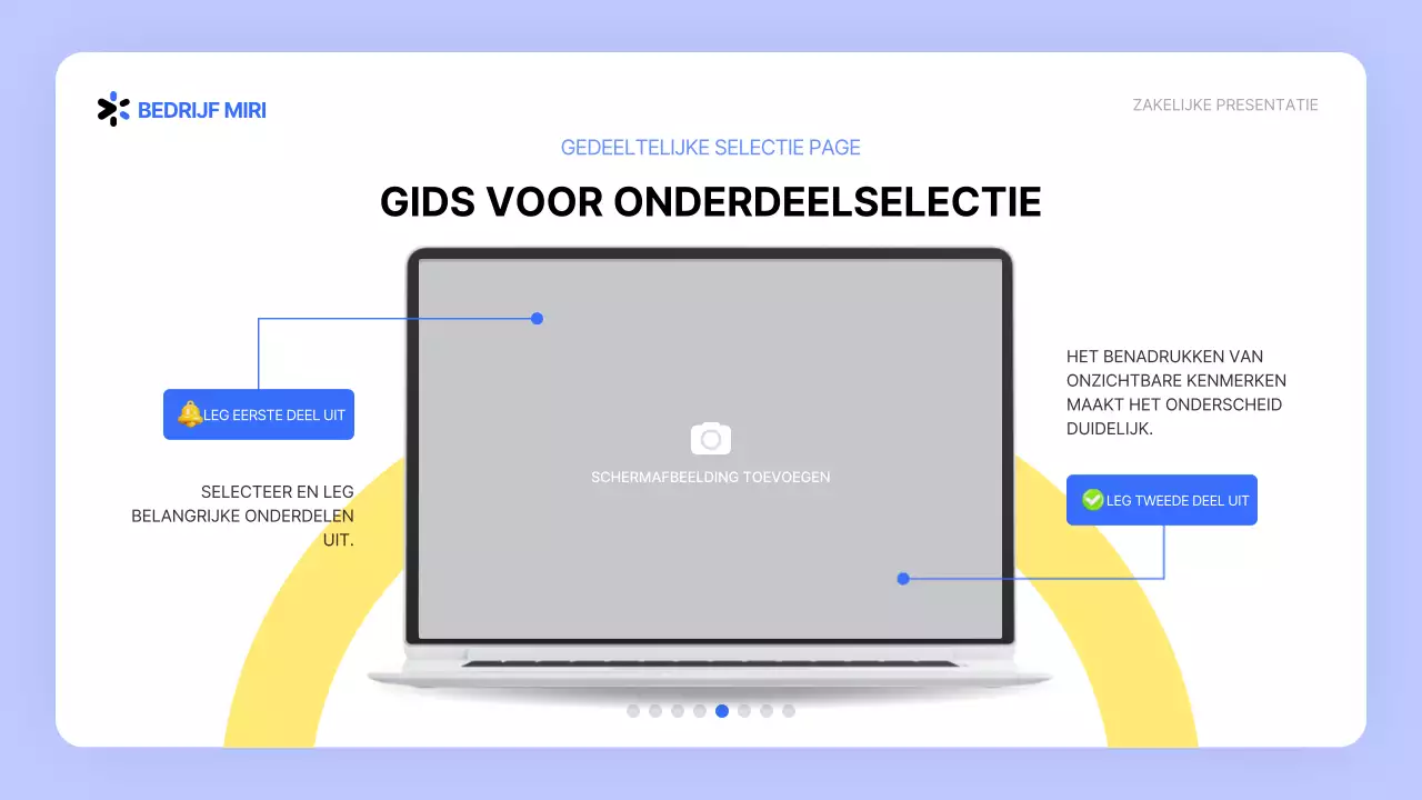 Handleiding voor witte en blauwe UI-stijlprogramma's