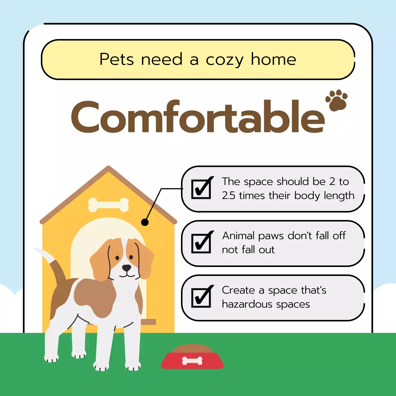 Green Simple Pet Guide Instagram Carousel