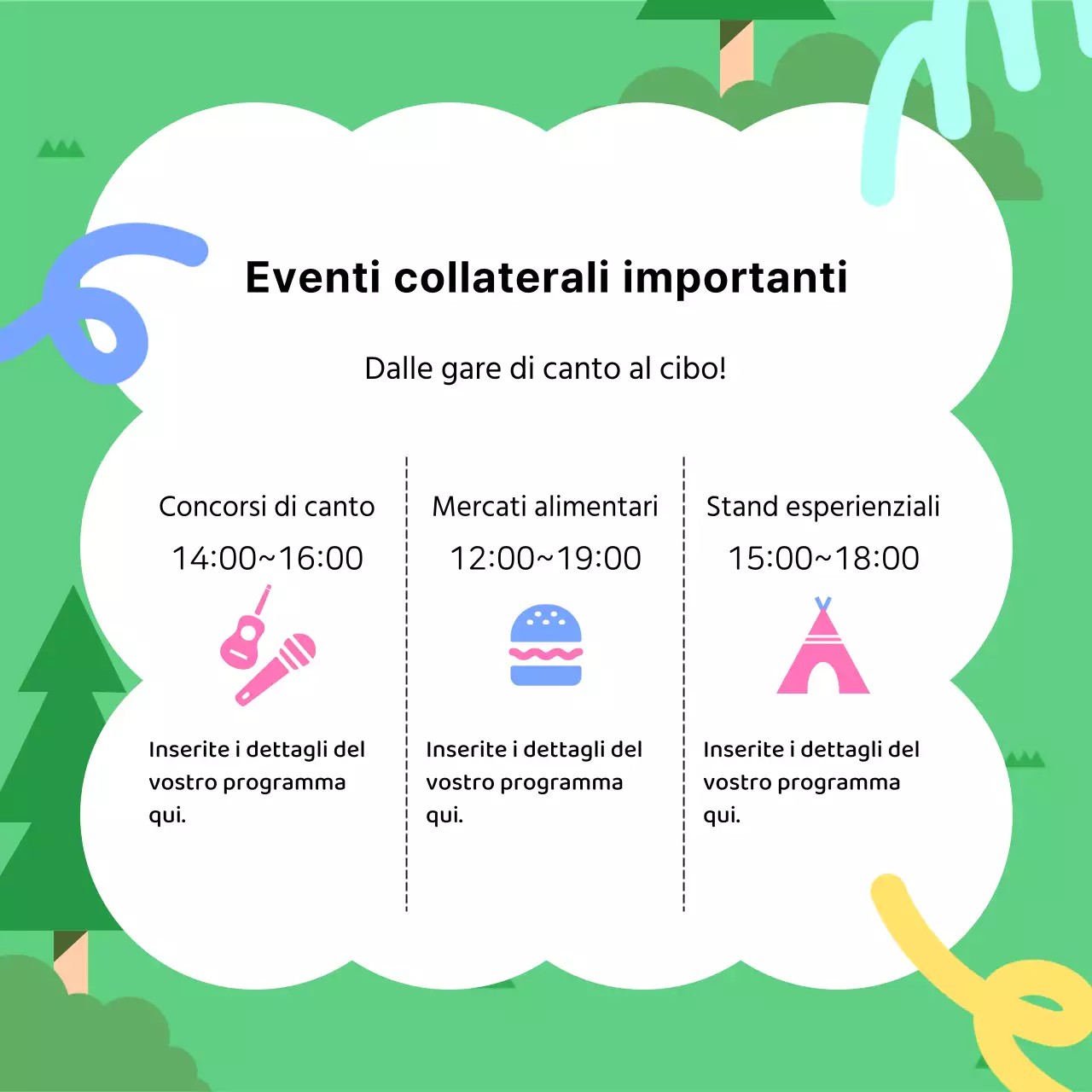 Promuovere la pulizia verde e nera della Festa dell'Unità del distretto