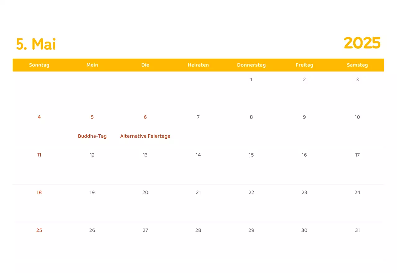 Kalender mit farbenfrohen und emotionalen Illustrationen
