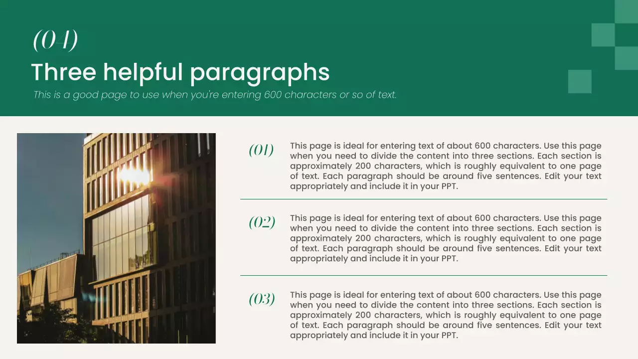 Green Simple Guide Presentation