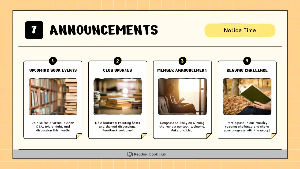 Beige Simple Reading Guide Presentation
