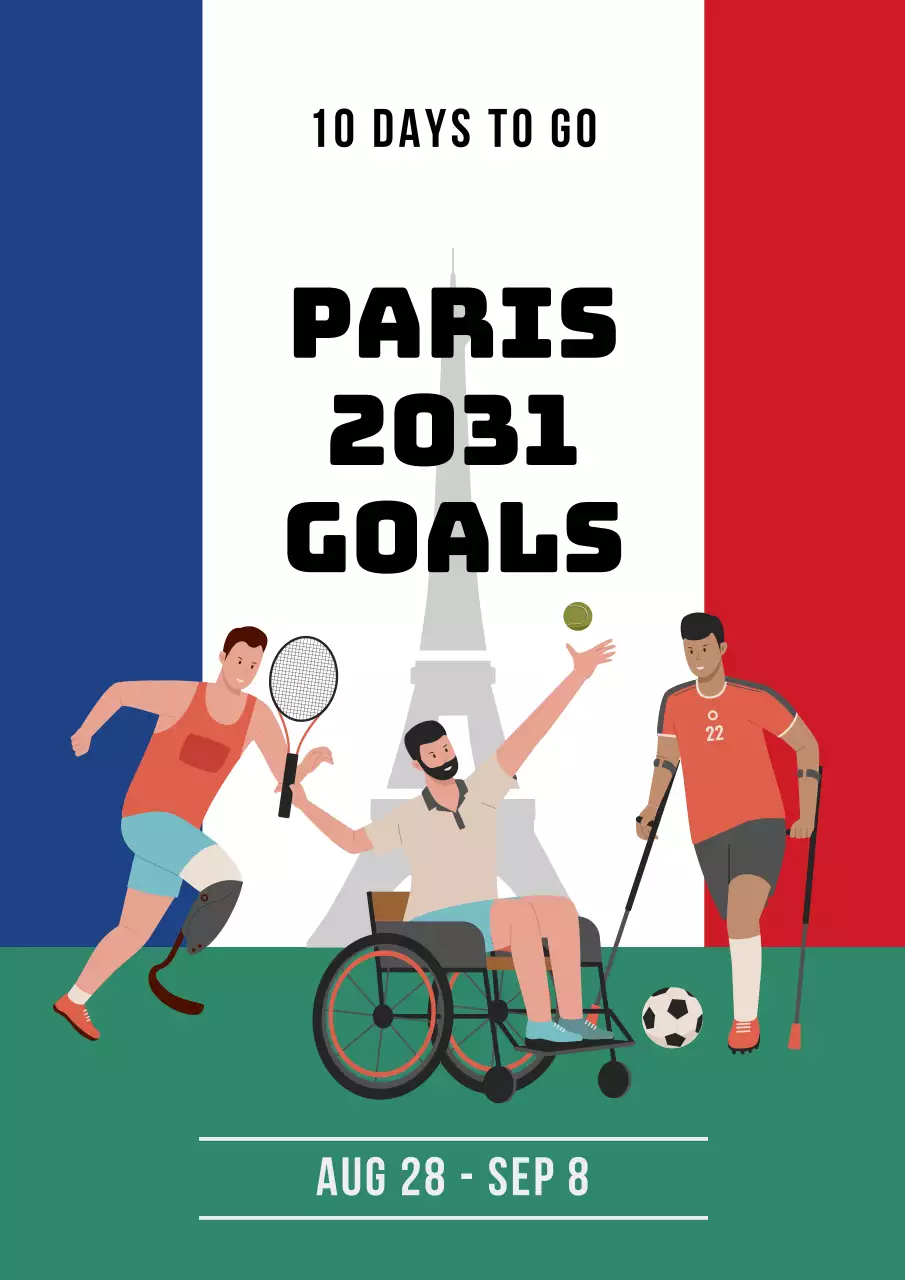 Red Minimal Sports Announcement Poster