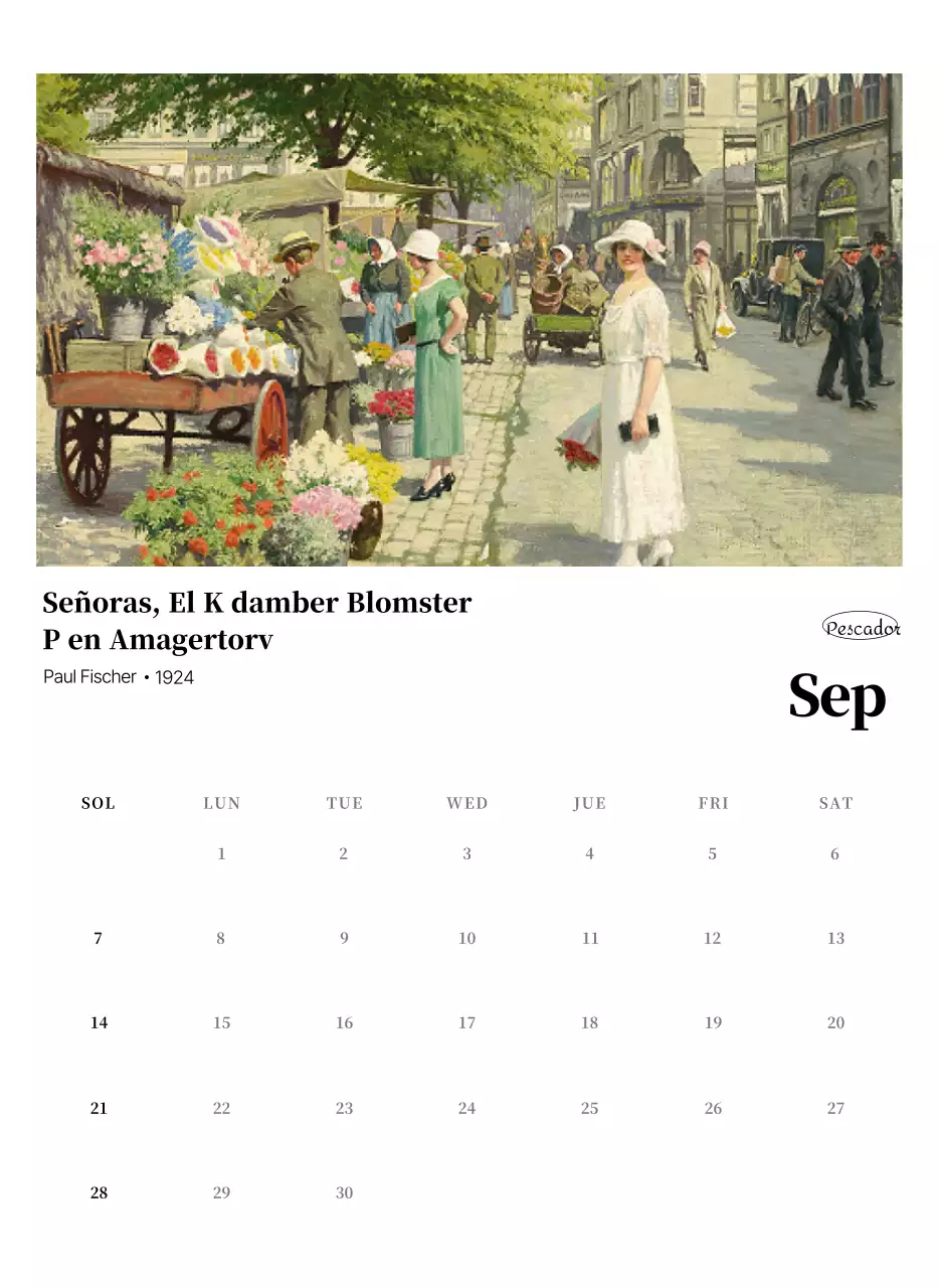 Una obra maestra sencilla y clásica en negro y gris