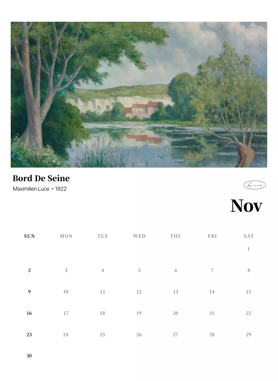 Sebuah mahakarya klasik yang sederhana dalam warna hitam dan abu-abu