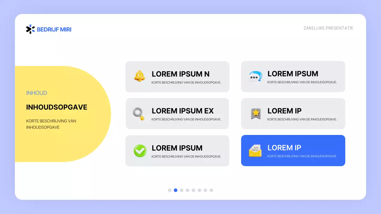 Handleiding voor witte en blauwe UI-stijlprogramma's
