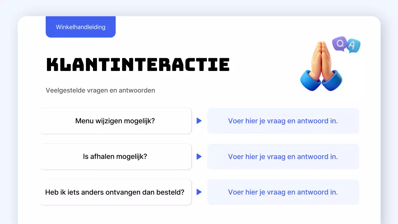 Een handleiding voor eenvoudige blauwe en gele winkelnormen