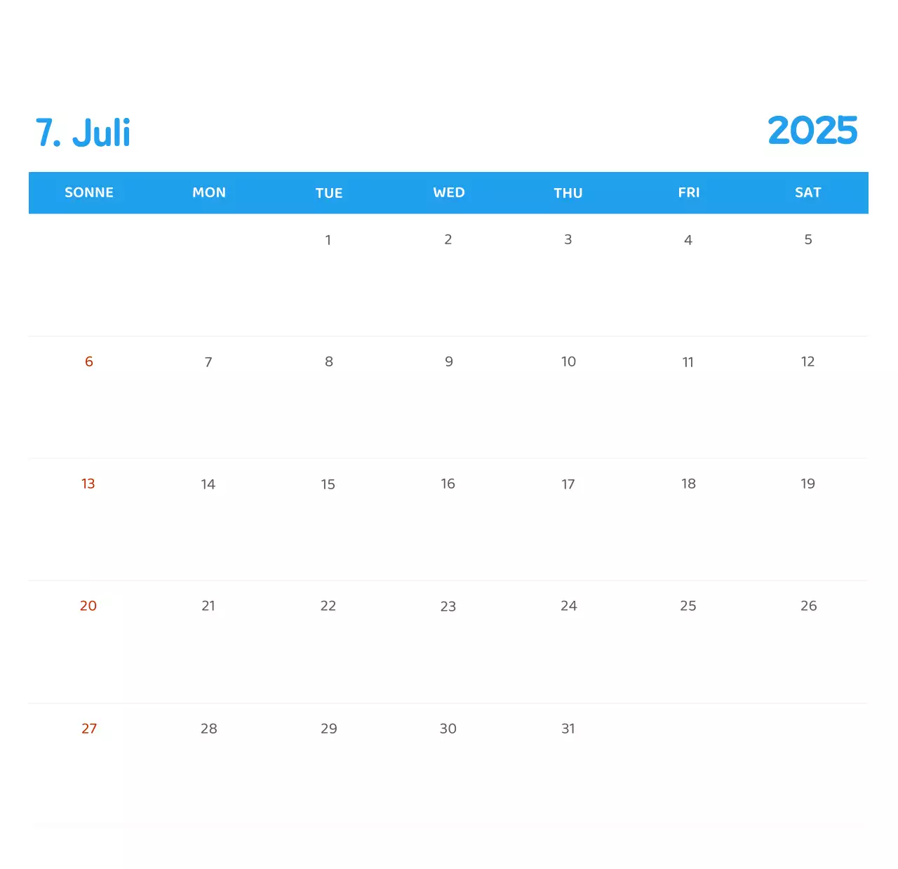 Kalender mit farbenfrohen und emotionalen Illustrationen