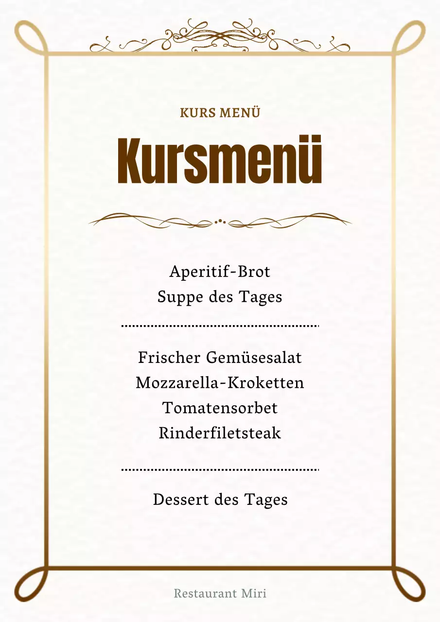 Eine Sammlung von trendigen Restaurant-Menü-Tafeln in Hellblau