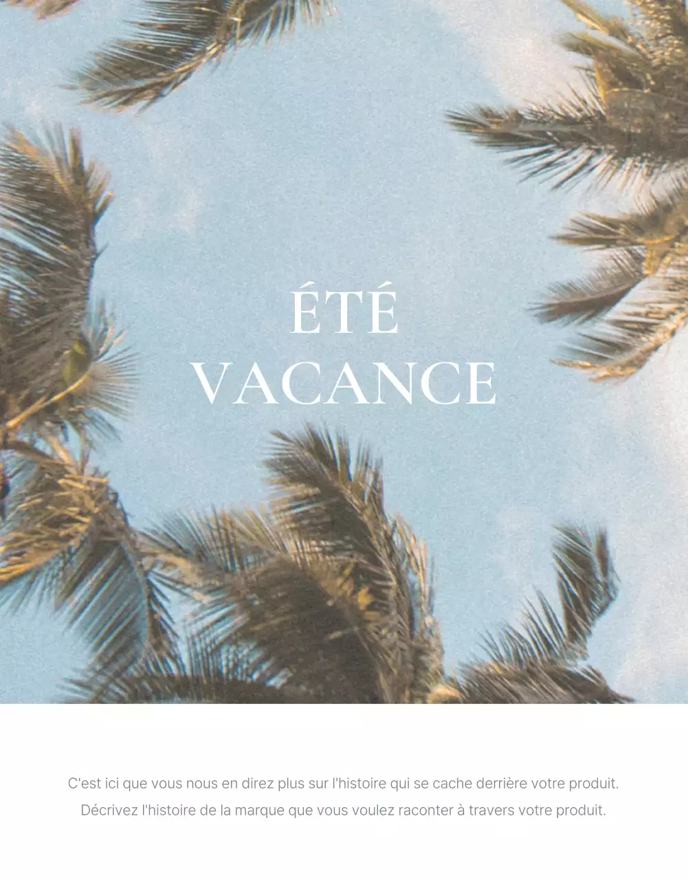 Concept d'emoji de vacances d'été en bleu et bleu clair pour promouvoir la mode