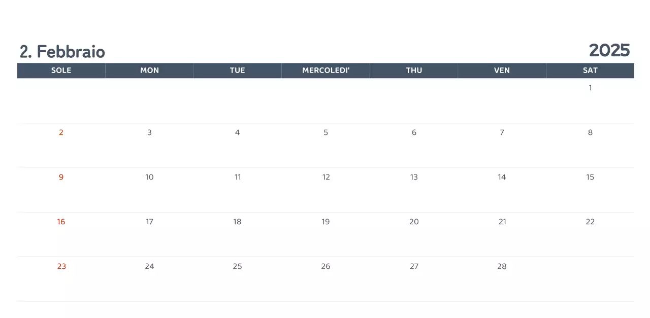 Calendari con illustrazioni colorate ed emozionali