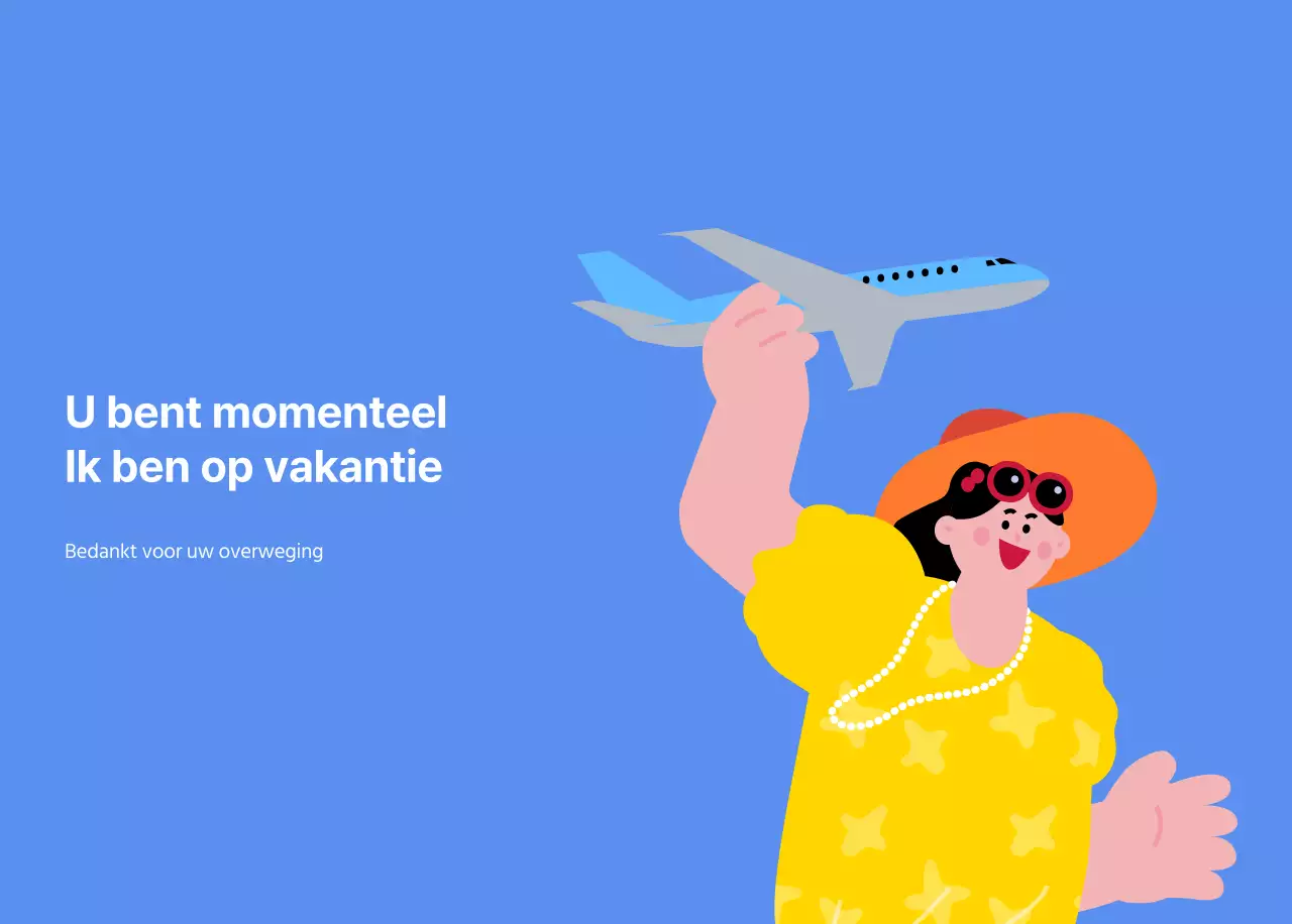 Motiverende kalender met energieke illustraties en positieve citaten op een lichtblauwe achtergrond