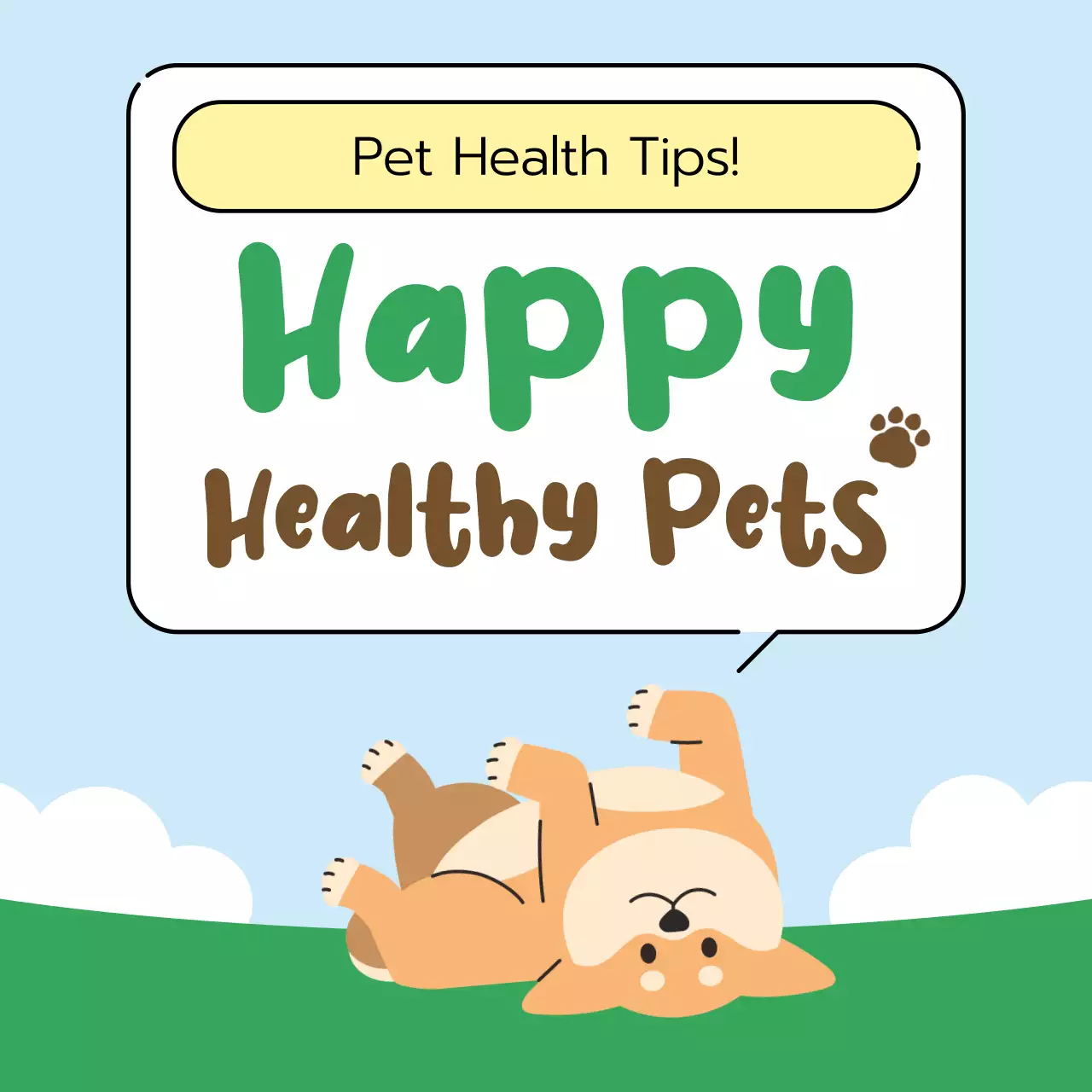 Green Simple Pet Guide Instagram Carousel
