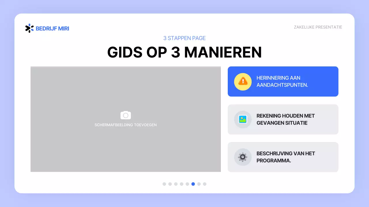 Handleiding voor witte en blauwe UI-stijlprogramma's