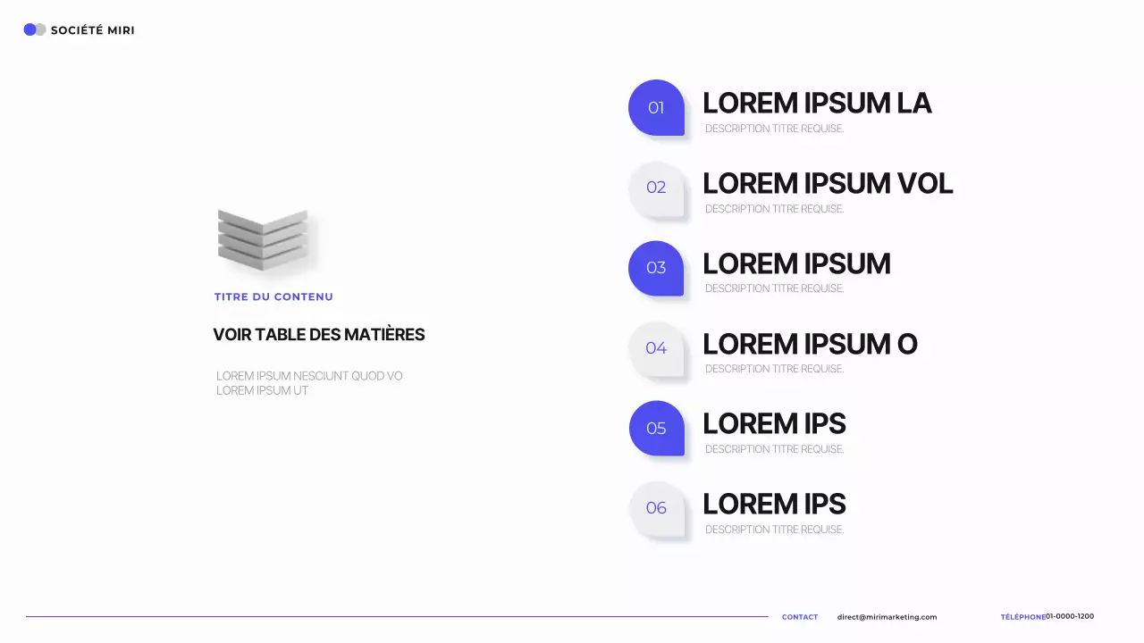 Un simple guide de programmation en bleu et blanc