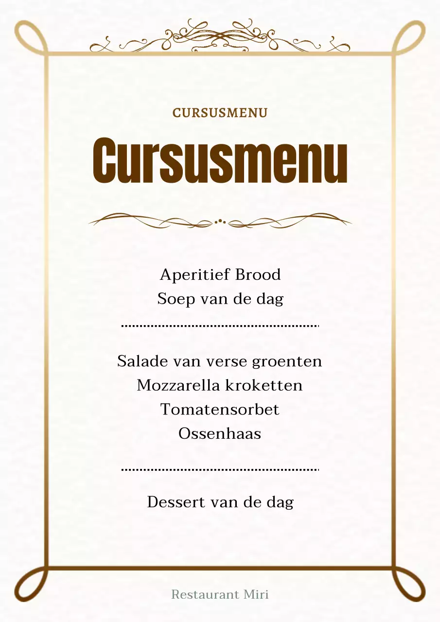 Een verzameling trendy restaurantmenuborden in lichtblauw