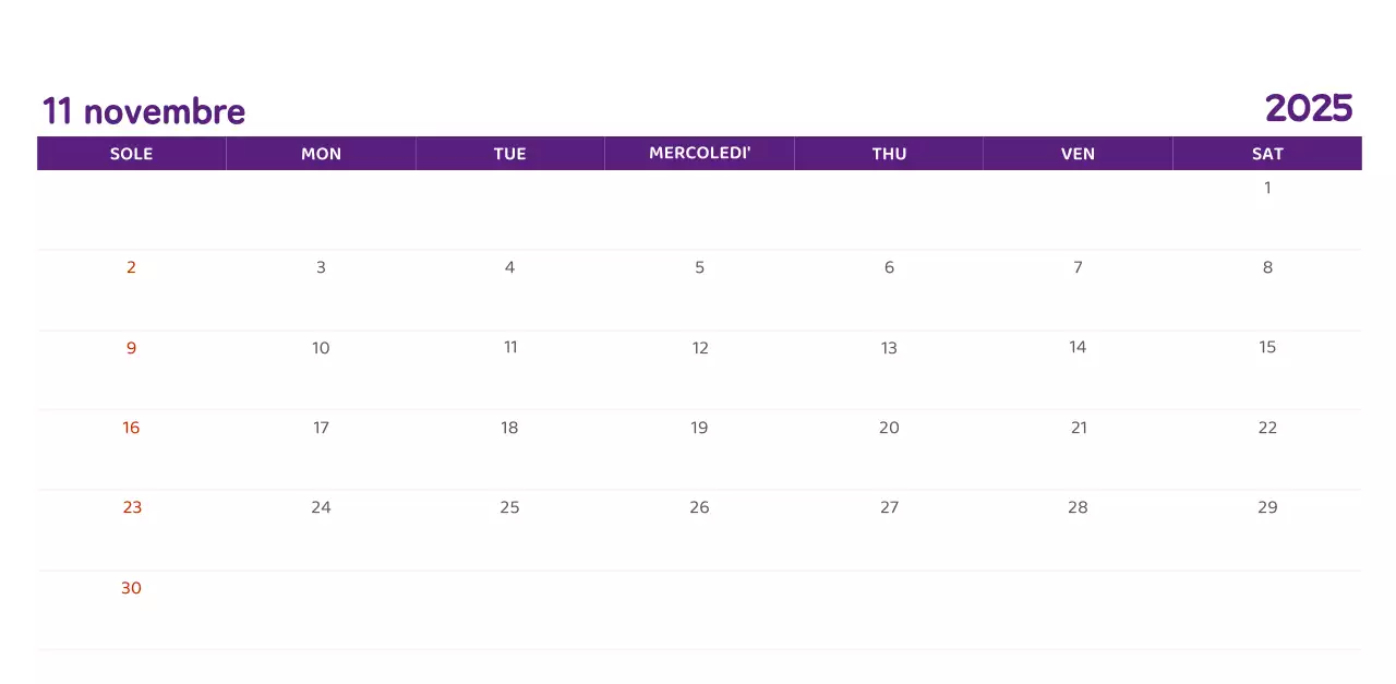 Calendari con illustrazioni colorate ed emozionali