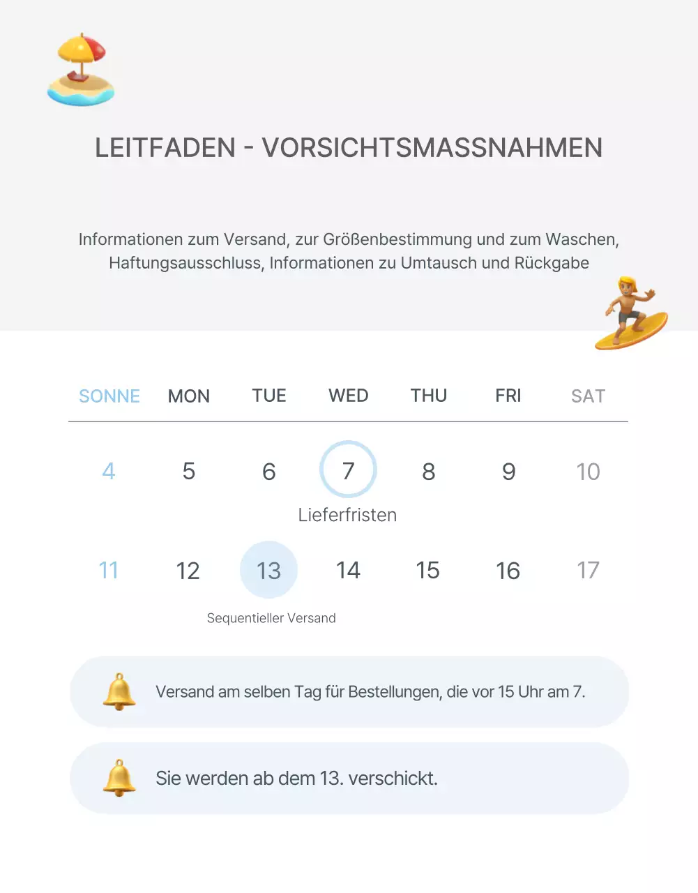 Trendiges Sommerurlaubs-Emoji-Konzept in Blau und Hellblau zur Förderung der Mode