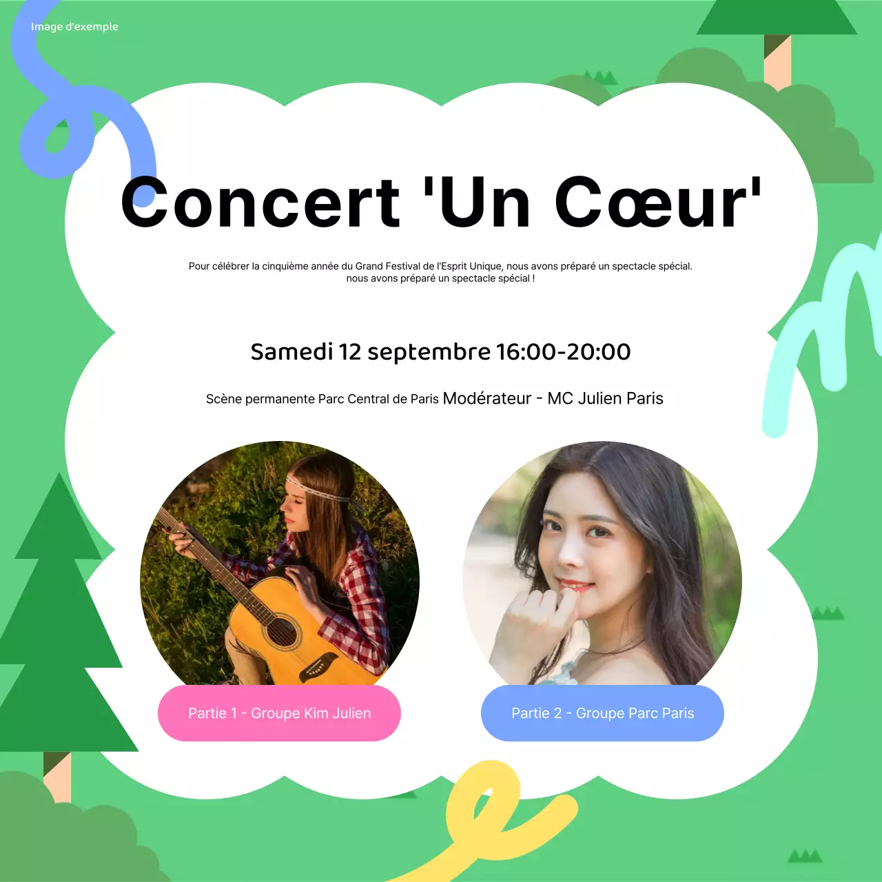 Promouvoir la propreté verte et noire de la fête de l'unité du district