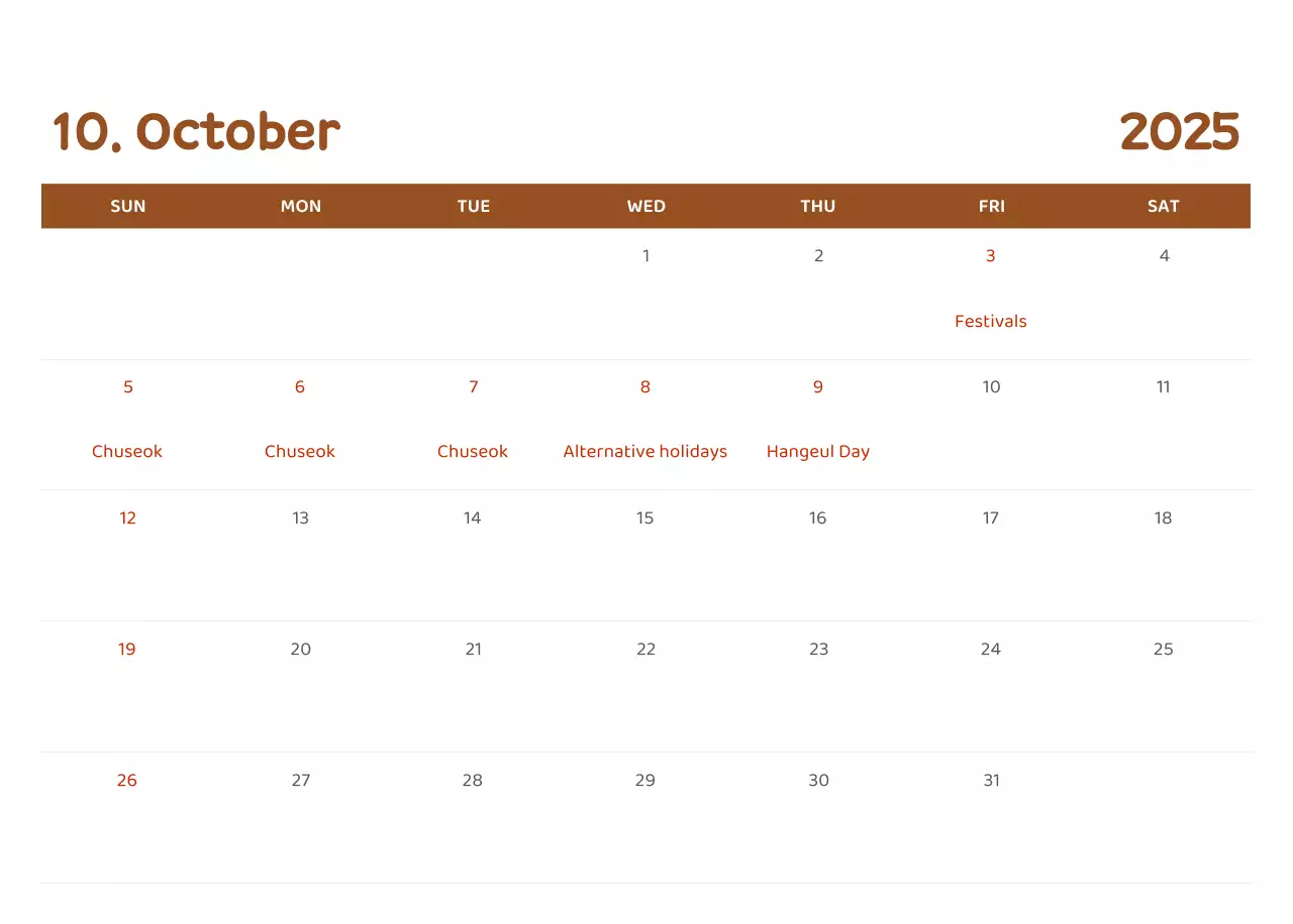 Calendars with colorful, emotional illustrations