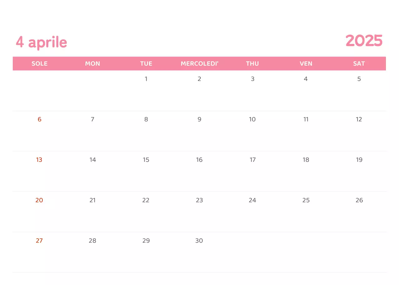 Calendari con illustrazioni colorate ed emozionali
