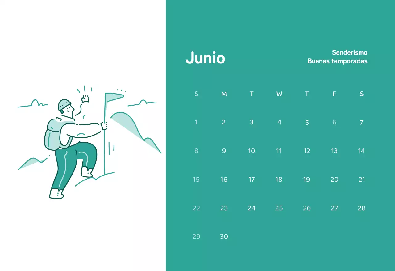 Calendarios con ilustraciones coloristas y emotivas