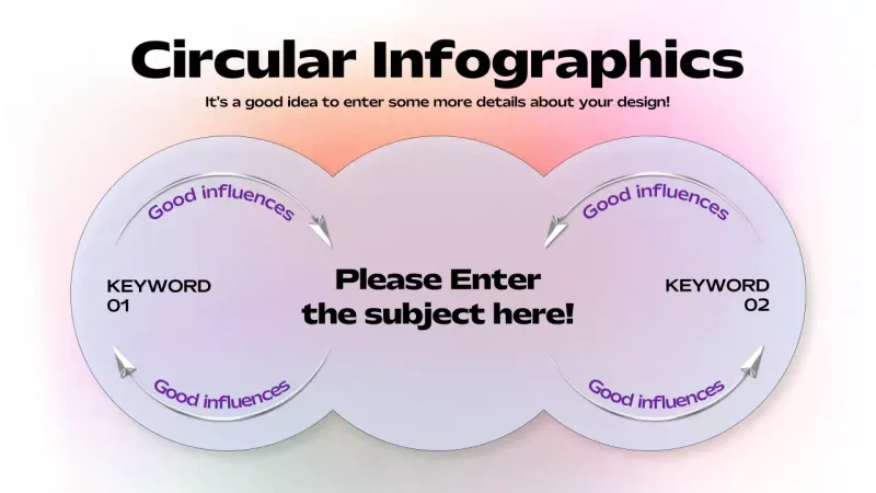 Infografis Panduan Modern Ungu