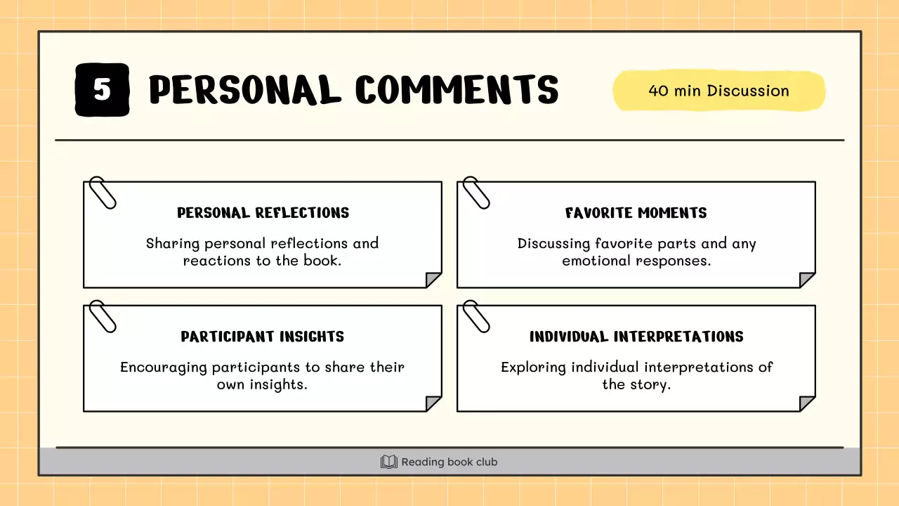 Beige Simple Reading Guide Presentation