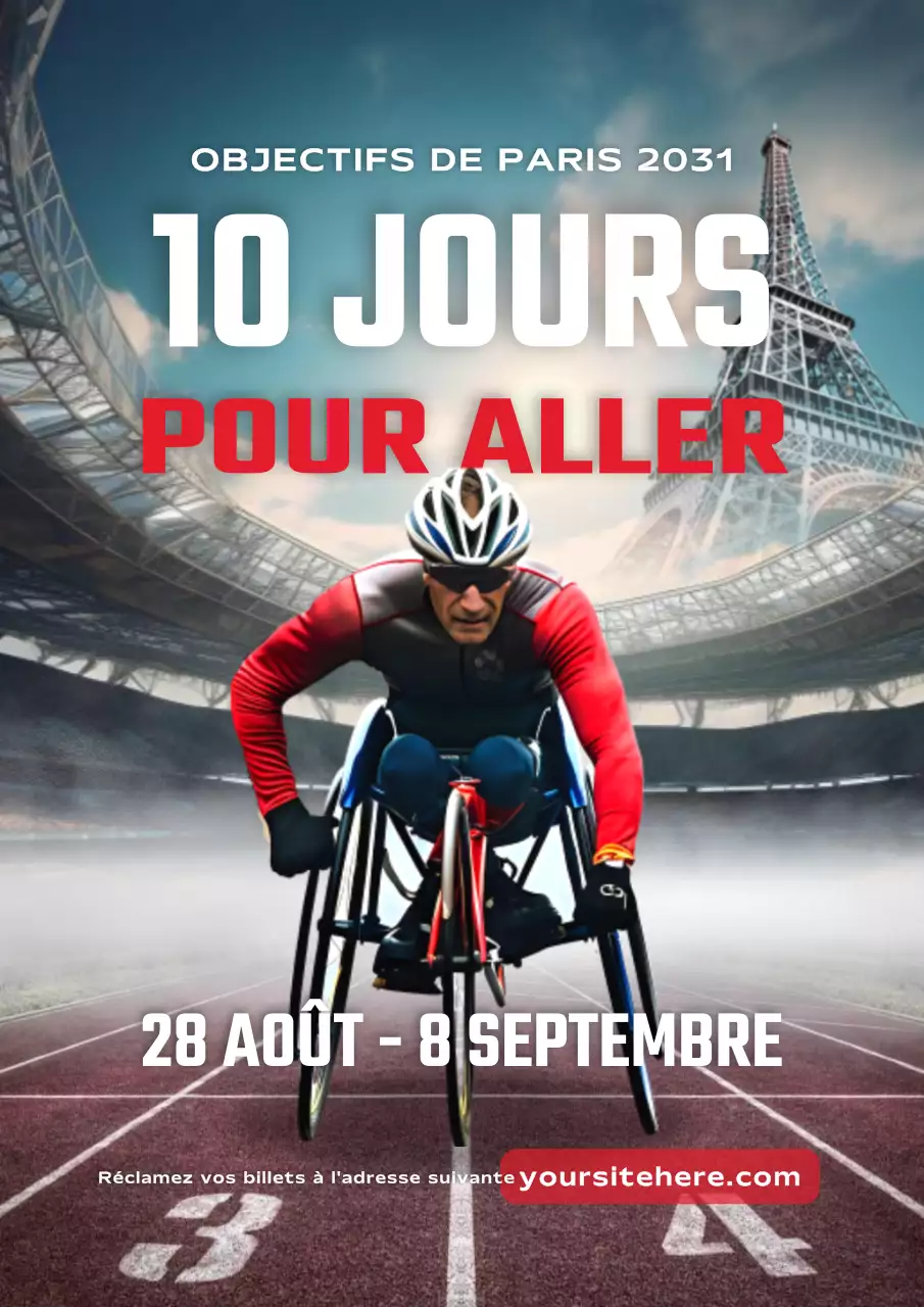 Red minimal 2031 Jeux sportifs génériques