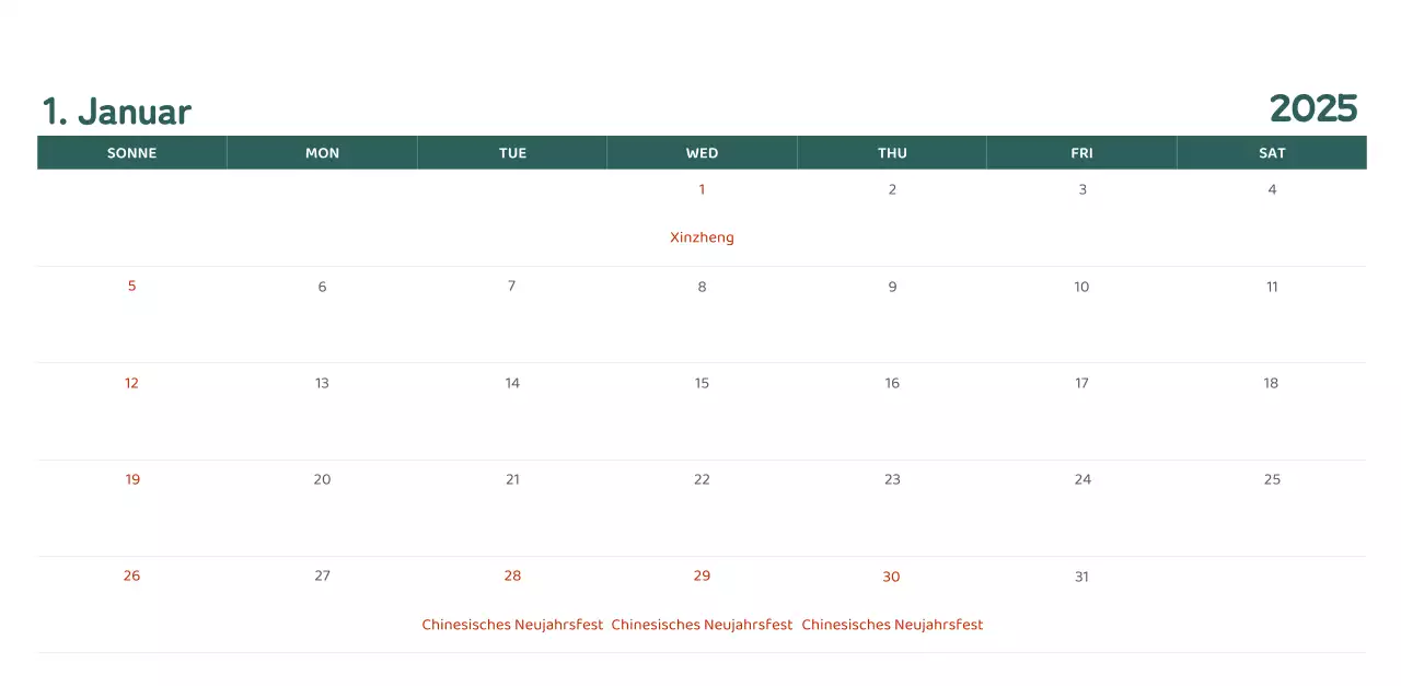 Kalender mit farbenfrohen und emotionalen Illustrationen